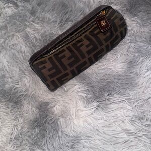 Fendi zucca pouch